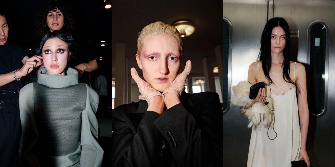Backstage at Berlin Fashion Week