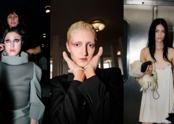 Backstage at Berlin Fashion Week