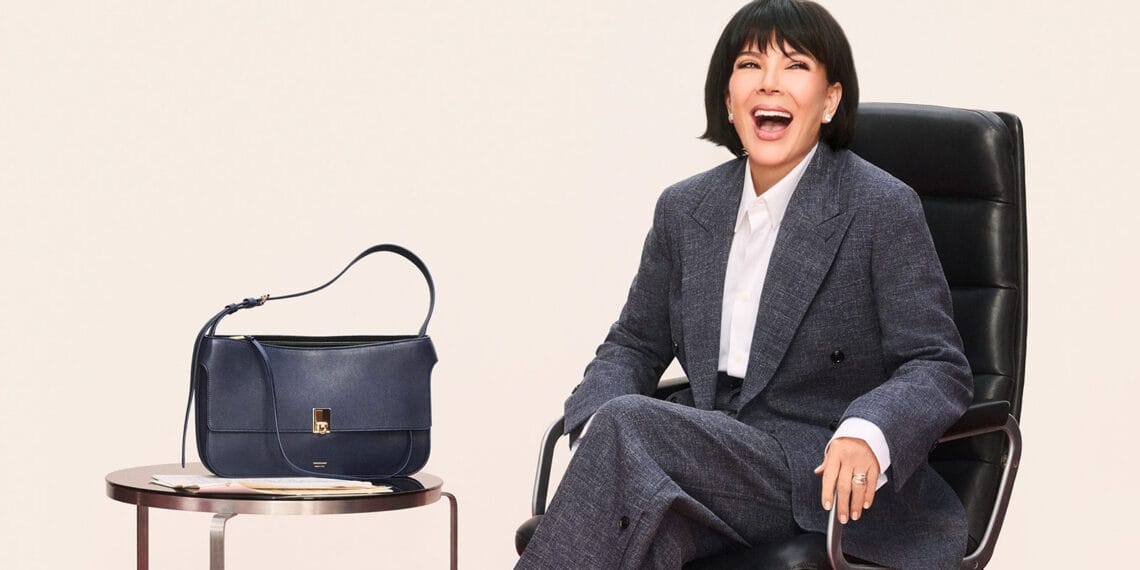 Kris Jenner in Ferragamo’s holiday campaign “The Joy of Loving”