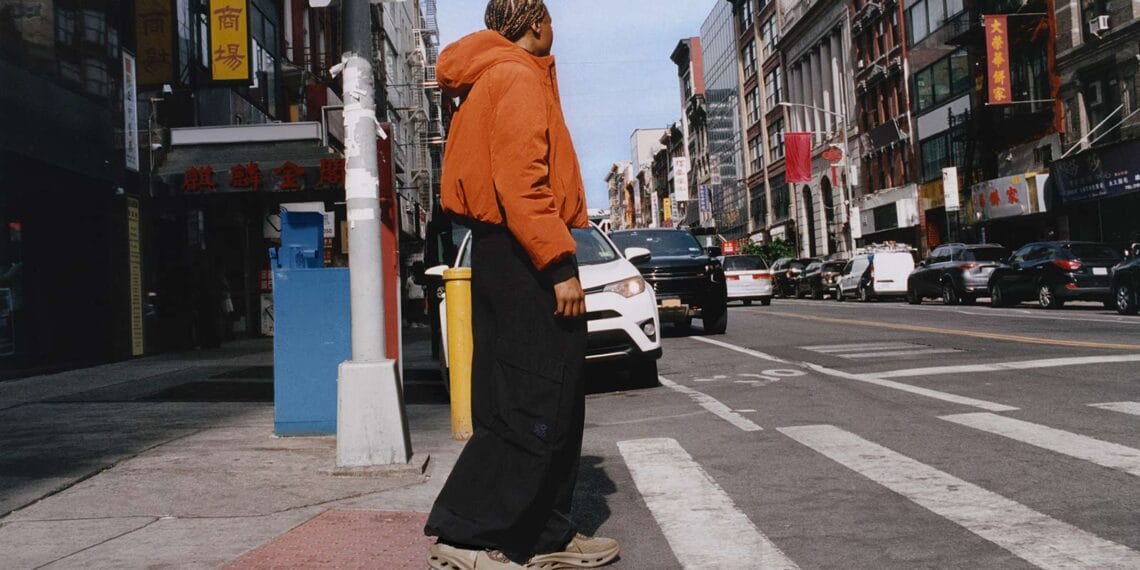 Loewe x On "Touch Grass" campaign with Cloud Solo Hiker and Cloud Tilt Cosmic