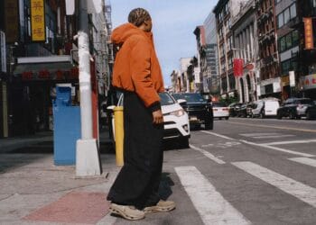 Loewe x On "Touch Grass" campaign with Cloud Solo Hiker and Cloud Tilt Cosmic